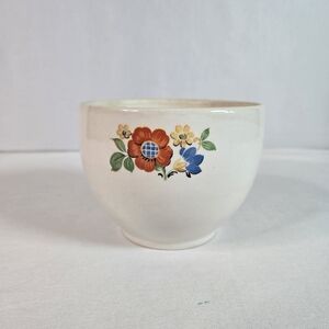 Universal Pottery_Vintage Kitchen Bowl "Kitchen Bouquet" 5" Tall X 6" Wide